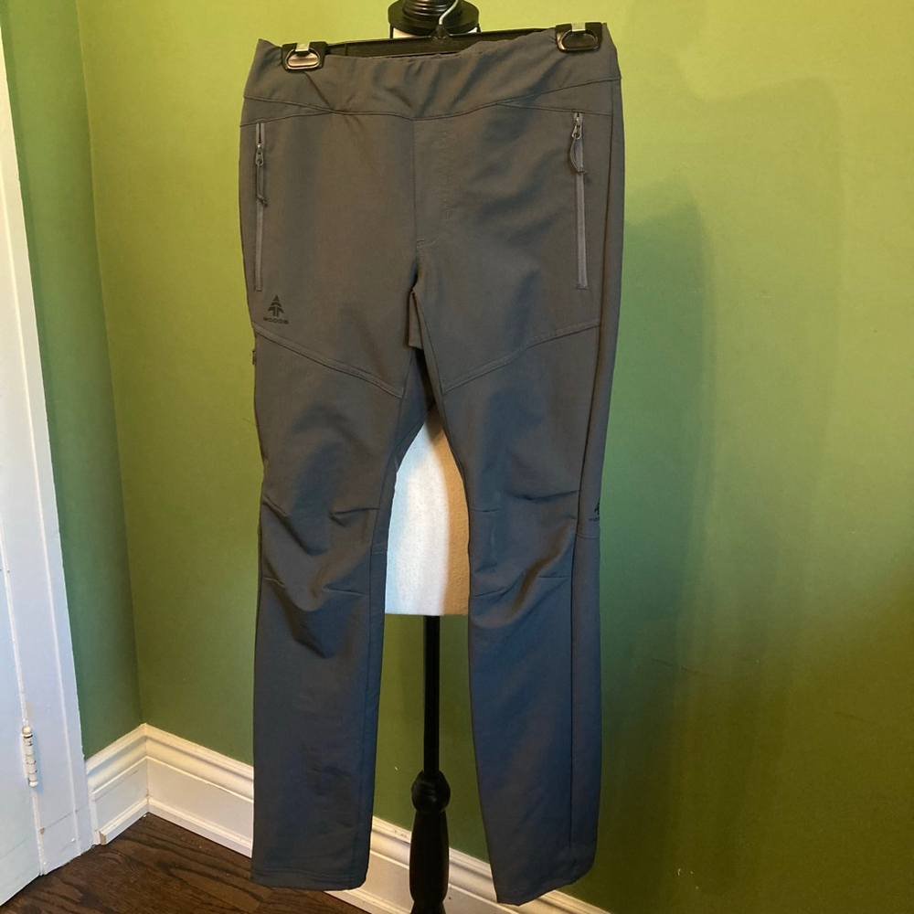 Women's Woods Gray Hubbard Trousers Size 4